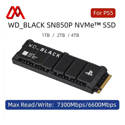 WD SONYSN850P SSD Playstation 5 Depolama Genişletici Western Digital Dış Sabit Disk SN850P-1T/2T/4T