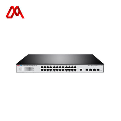 Hoodblue Çok Katmanlı 3 Ağ Değiştiricisi 24/48-Port 10 Gigabit Optik Web Yönetimi VLAN Bölümü